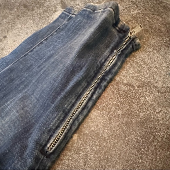 Dsquared2 denim jeans Italian size 44 zipper ankle US 8 - Picture 5 of 12